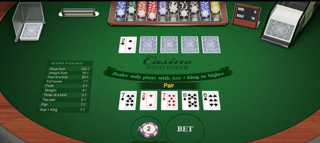 Les différents types de Stud Poker